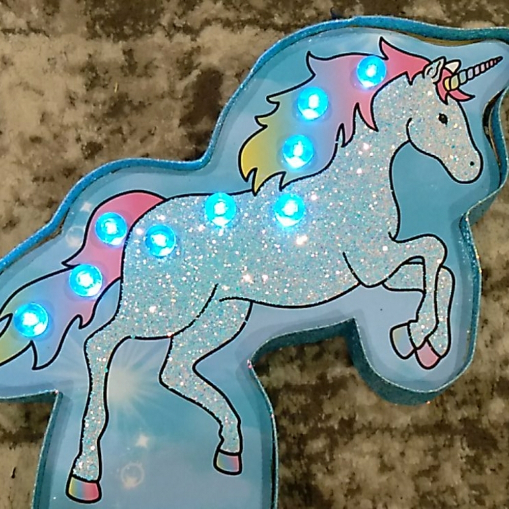 Unicorn night stand lamp